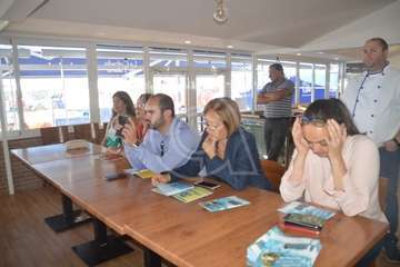 Presentación del programa festivo de la Virgen del Carmen en Taliarte-Telde (Foto TA)
